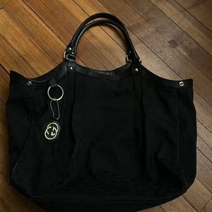 Gucci Large Suki Tote - authentic, original black/black